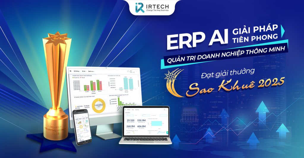 Giải pháp ERP AI tiên phong quản trị doanh nghiệp thông minh