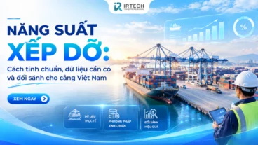 Năng suất xếp dỡ: Cách tính, dữ liệu cần có và chuẩn đối sánh cho cảng tổng hợp Việt Nam